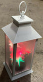 Premier Battery Op Colour Shift Star LED White Lantern Christmas Decoration - Retail ABC - Branded Goods - Discount Prices