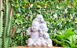 STONE GARDEN SMALL CUTE ZEN BABY MONK BUDDHAS Premier