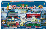 Premier Christmas 20pc Large 430cm Battery Operated Xmas Toy Train Set - Retail ABC - Branded Goods - Discount Prices