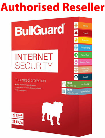 BullGuard 2022 Worldwide Internet Security PC / MAC / Android 1 User 1 Year BullGuard