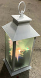 Premier Battery Op Colour Shift Star LED White Lantern Christmas Decoration - Retail ABC - Branded Goods - Discount Prices